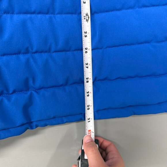 Nautica Men’s Zip Up Reversible Black and Blue Puffer Jacket 3XL - Picture 5 of 7